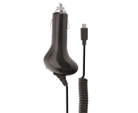 XQISIT Ladowarka Samochodowa microUSB 2.1A - 1426434 - zdjęcie 1